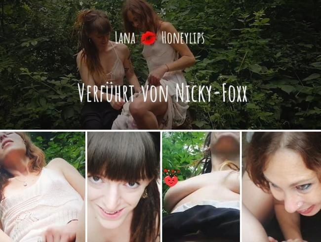 Erste Lesbennummer vor der Cam _ Im Stadtpark von Nicky-Foxx verführt