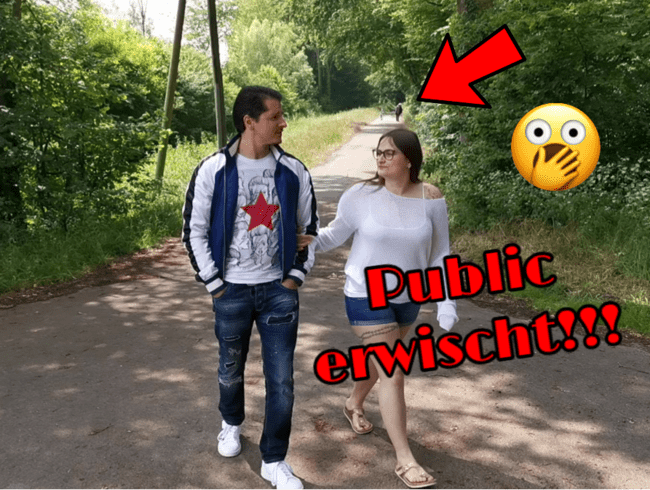 Public Fick im Wald...wir wurden erwischt !!!