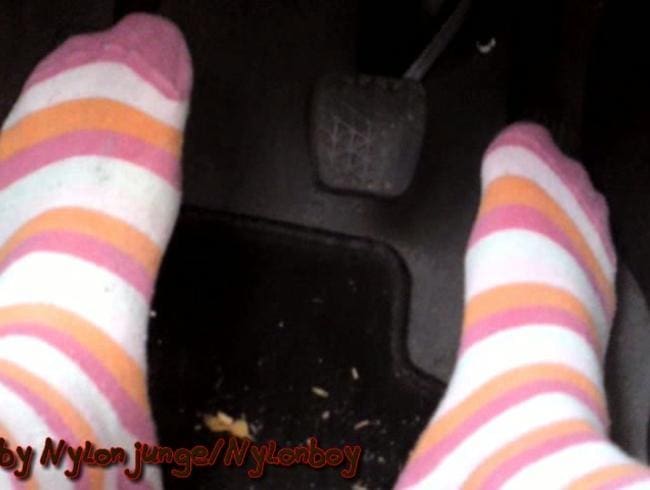 FAN Artikel 12 - Ringelsocken im Auto