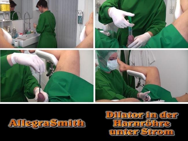 Dilator in der Harnröhre unter Strom