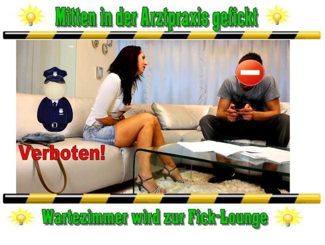 Mitten in der Arztpraxis gefickt! VERBOTEN