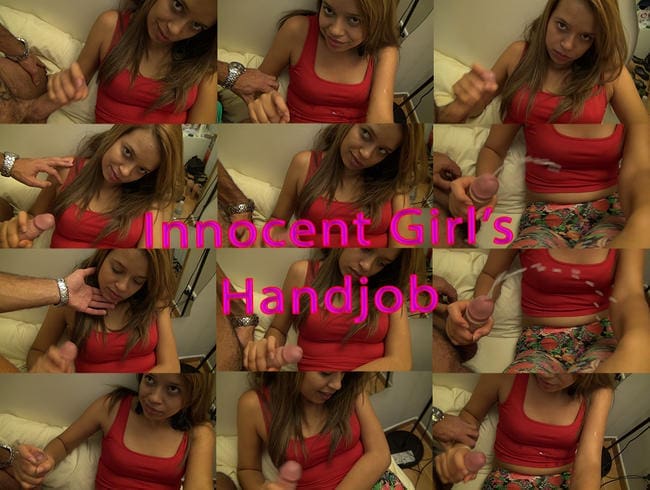 Innocent Girl's Handjob