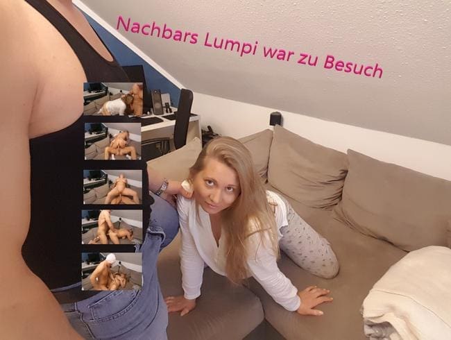 Nachbars Lupi war zu Besuch ( der kann Vögeln Wow )