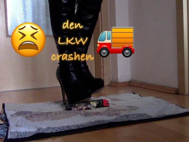 Den LKW crashen