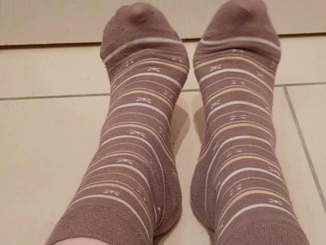 Socken Fußmassage