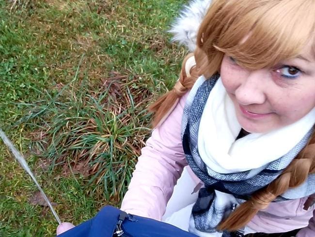 Schwanzpiss im Jungholz