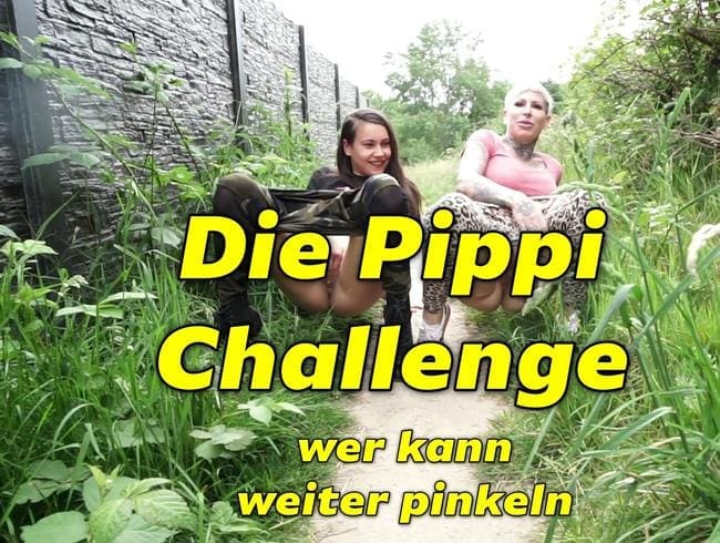 Die Pippi Challenge wer kann weiter pinkeln