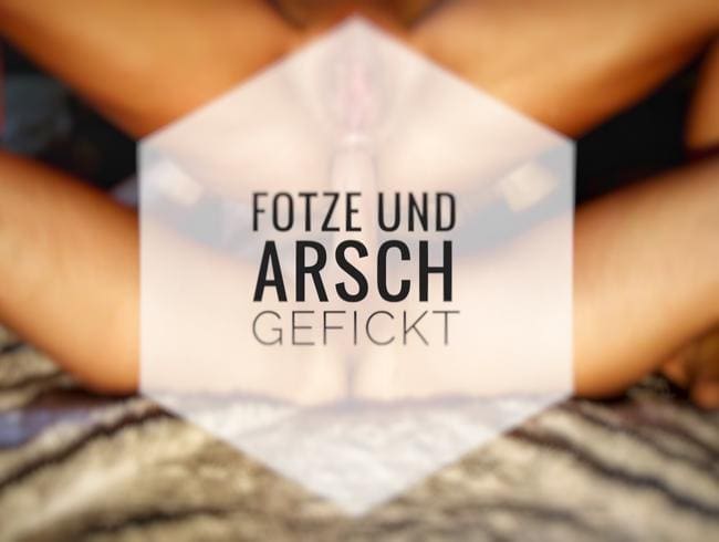 Arsch und Fotze gefickt(ohne Ton)