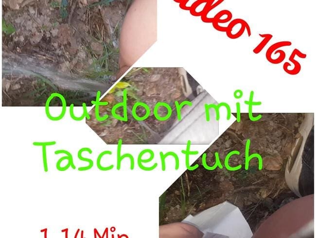 Outdoor mit Taschentuch