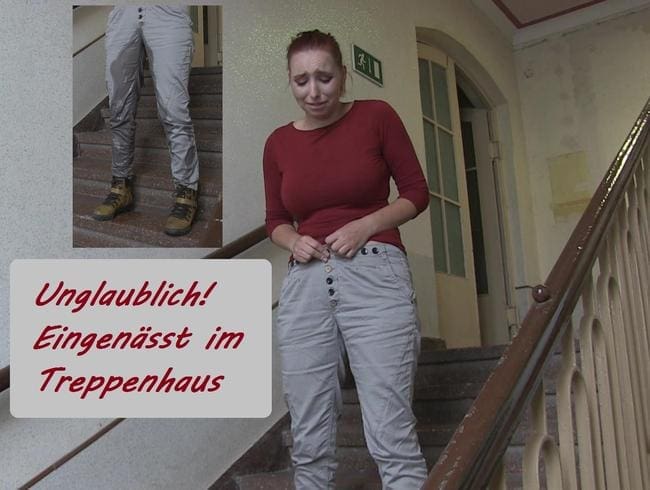 79Unglaublich! Eingenässt im Treppenhaus