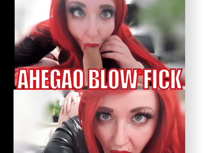 Ahegao Blowjob-Fick