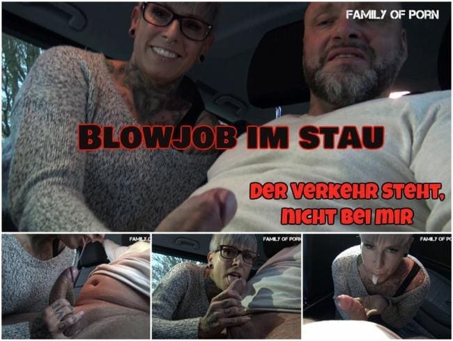 Blowjob im Stau. Der Verkehr steht - nicht bei mir