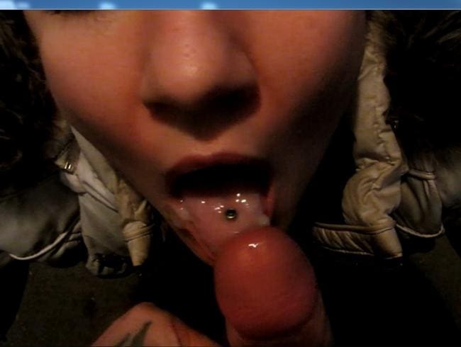 Blowjob bei Nacht