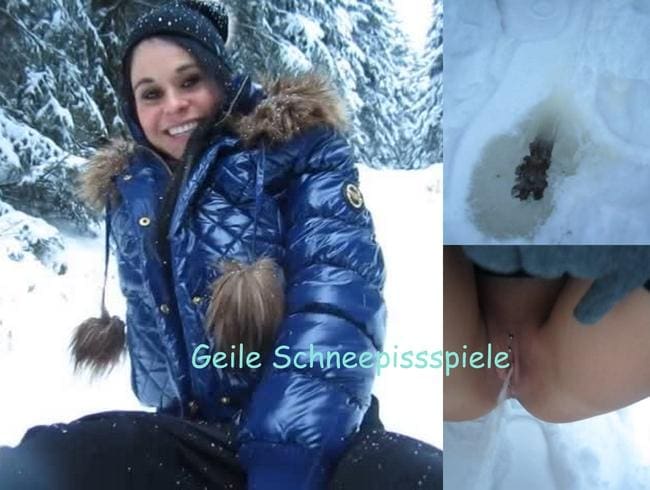 Geile Schneepissspiele