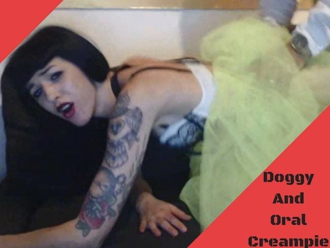 Erstes Fick mit Doggy und Oral Creampie!!!