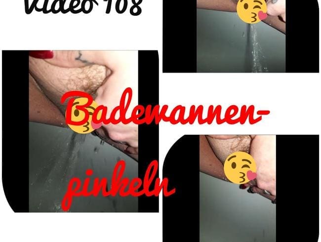 Badewannenpinkeln