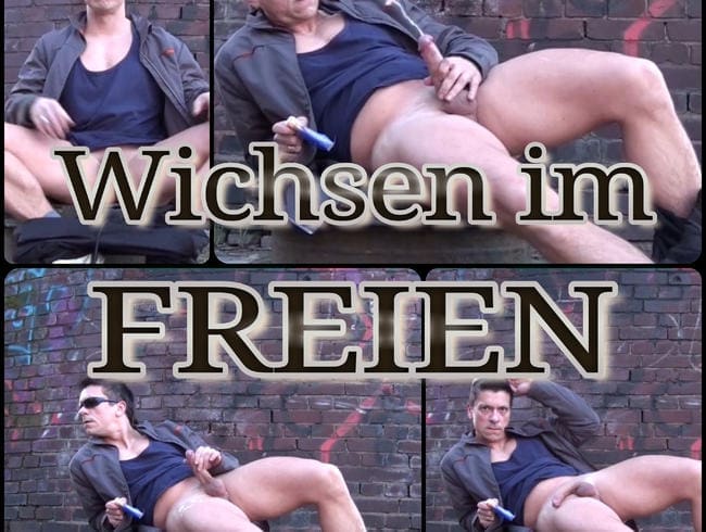 Wichsen Im Freien