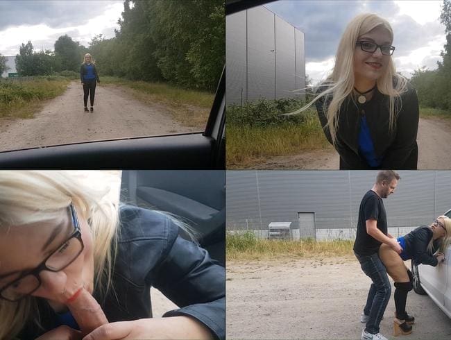 Outdoor Creampie!