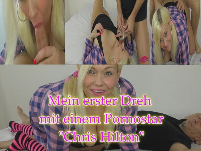 Mein erster Dreh mit einem Pornostar... Chris Hilton