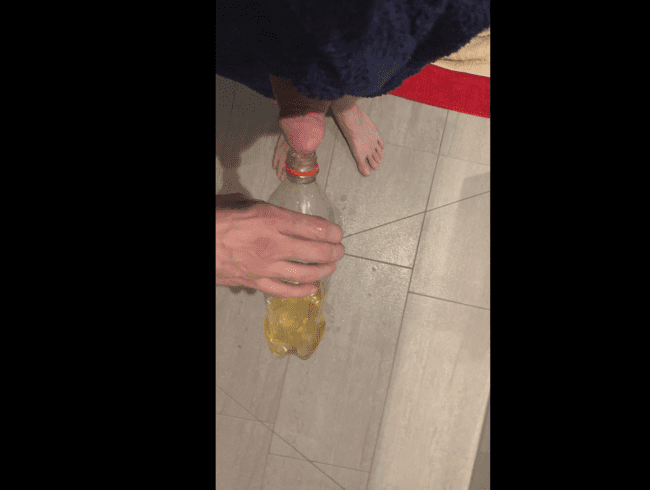 Flaschen Abfüllung mit Sauerei