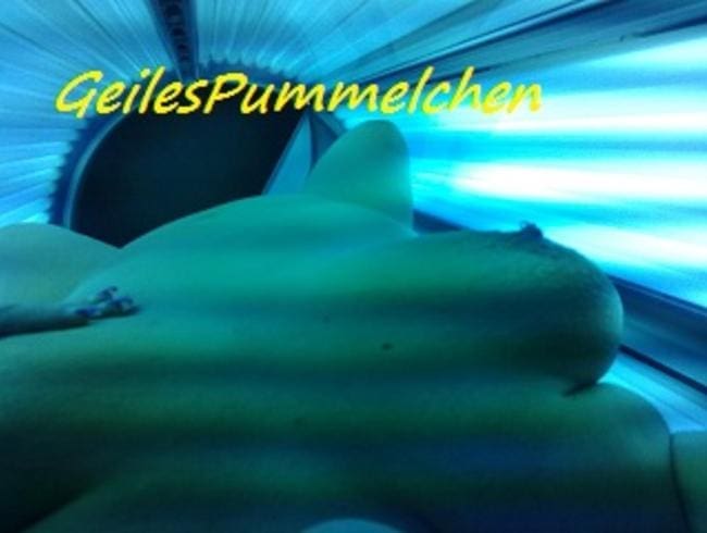 Künstliche Sonne :-) und ich ganz nahe