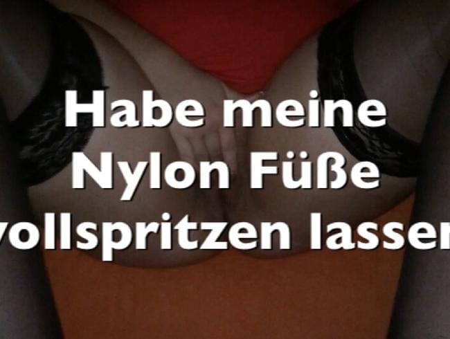 Nylon Füße vollspritzen lassen