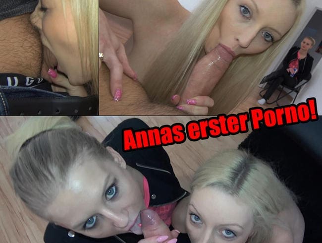 2 geile Blondinen Blasen mein Rohr - Anna und Bella Blond!