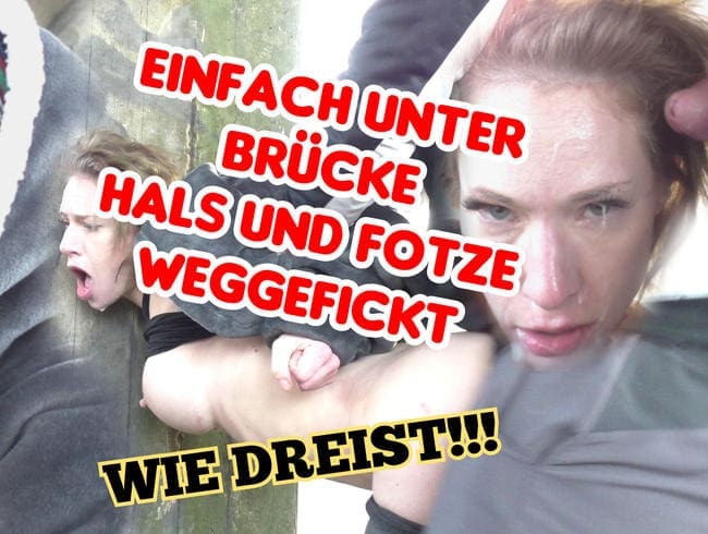 Er hat einfach meinen Hals und Pussy public weggefickt