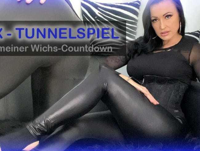 LATEX-TUNNELSPIEL inkl. gemeiner Wichscountdown!