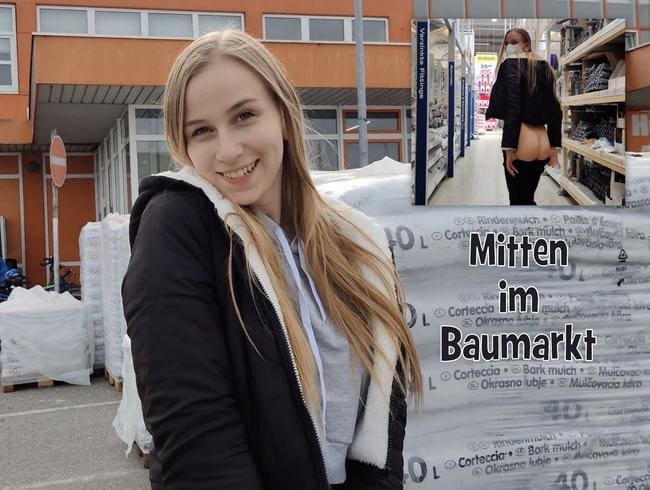 Mitten im Baumarkt