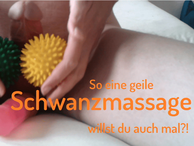 Eine geile Schwanzmassage für dich