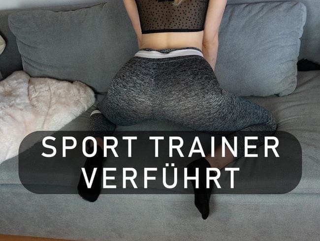 Den Sport Trainer verführt und ihm seinen Schwanz geblasen