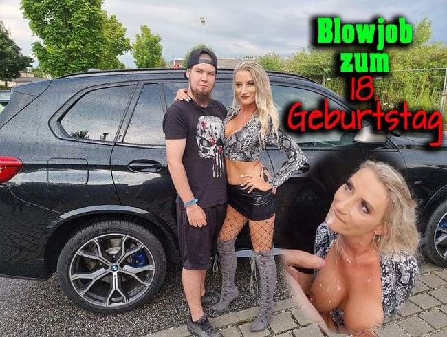 18 Jähriger Schnellspritzer! Sein erster Blowjob