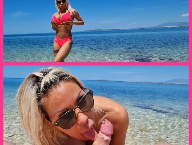 Mega Public Blowjob am Strand von Kroatien